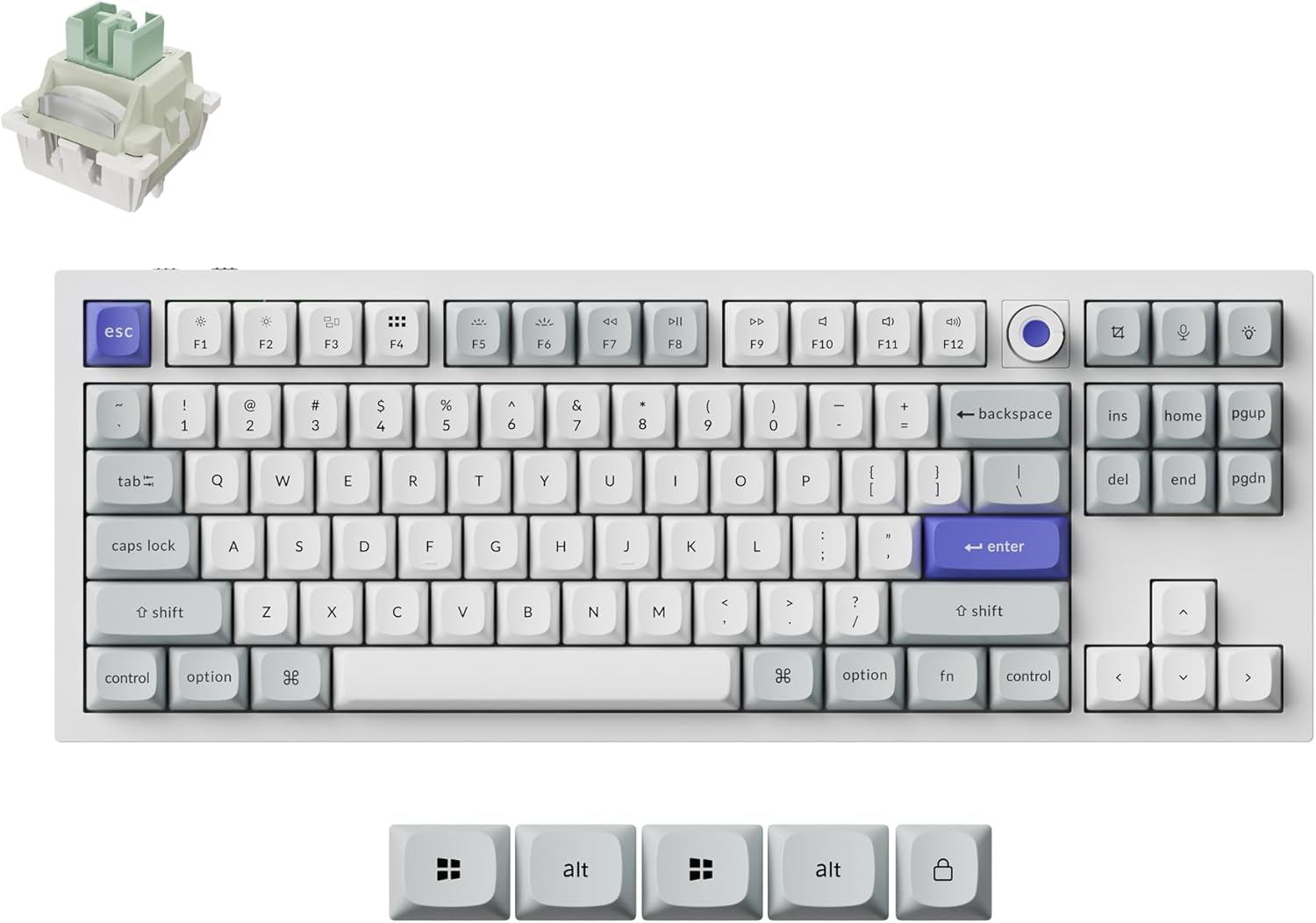 Keychron Q3 HE 8K Wired Keyboard